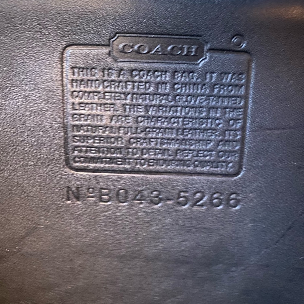 Coach Black Laptop Bag with Top Handle and Shoulder Strap - Picture 15 of 15